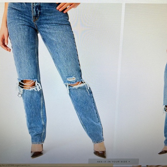 Good American Good Icon Jeans - Picture 1 of 4